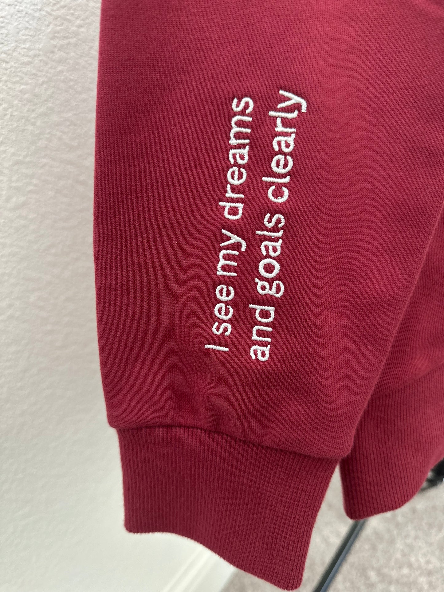 Embroidered Clarity Heart Crewneck